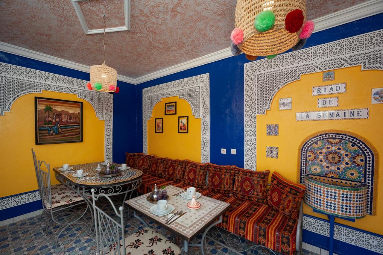Riad De La Semaine Marrakesh Exteriör bild