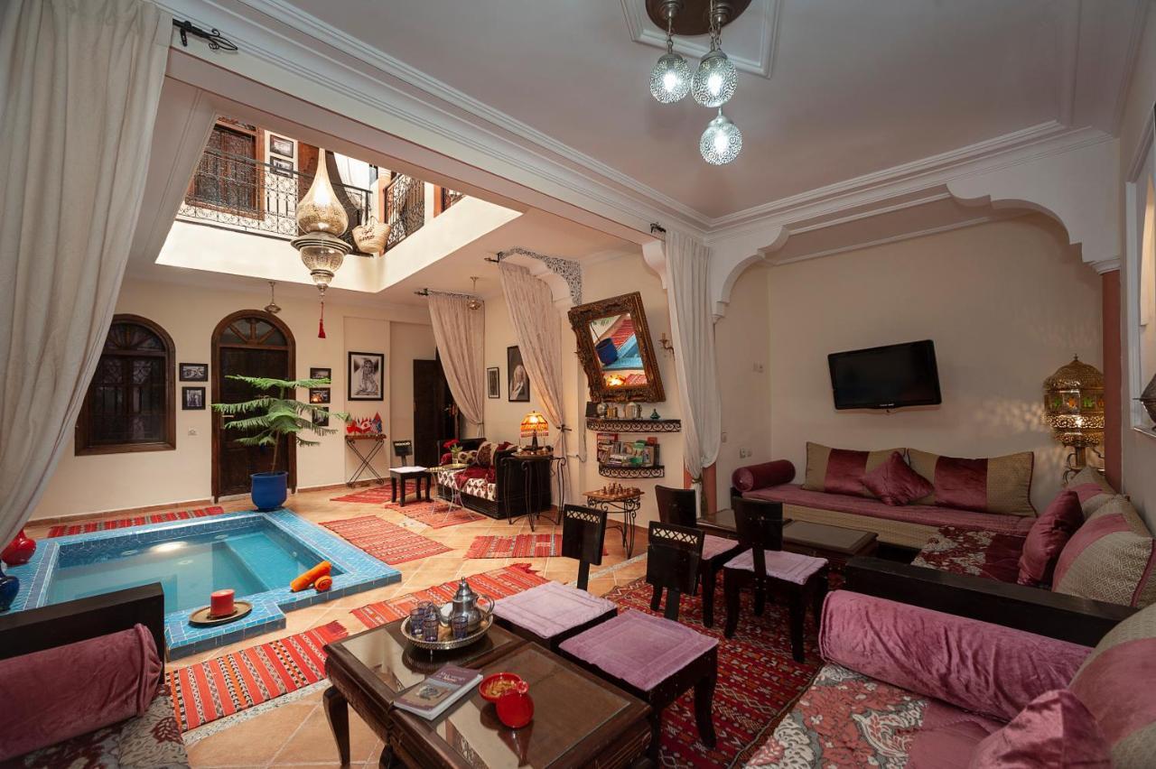 Riad De La Semaine Marrakesh Exteriör bild