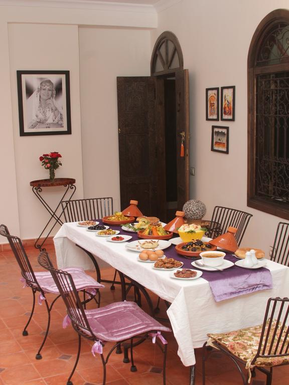 Riad De La Semaine Marrakesh Exteriör bild